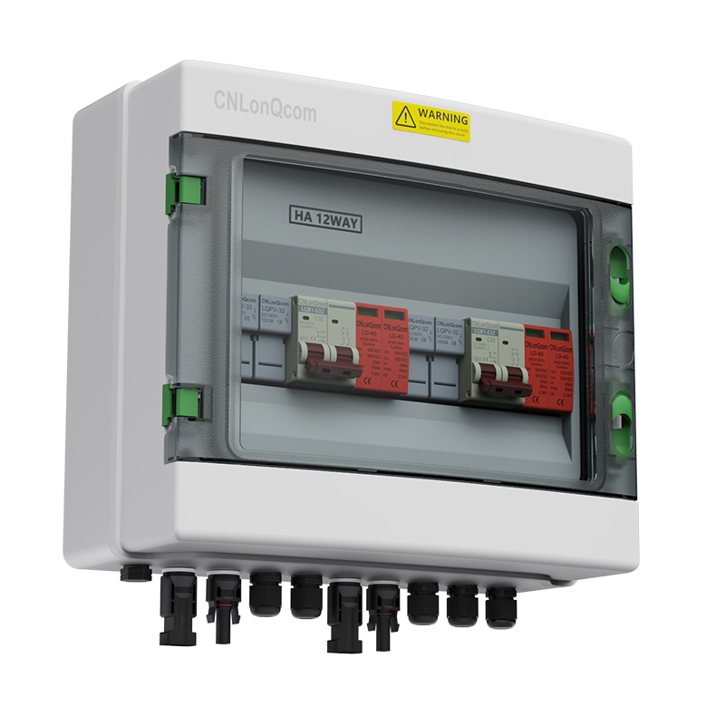 PV Combiner Box 2 w 2 Out DC500V