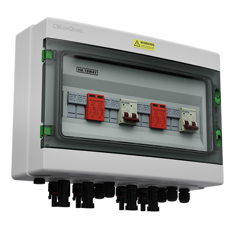 PV Combiner Box 4 w 2 Out DC500V