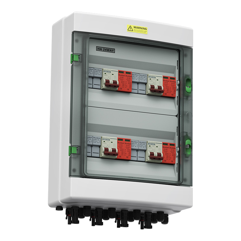 PV Combiner Box 4 w 4 out DC500V