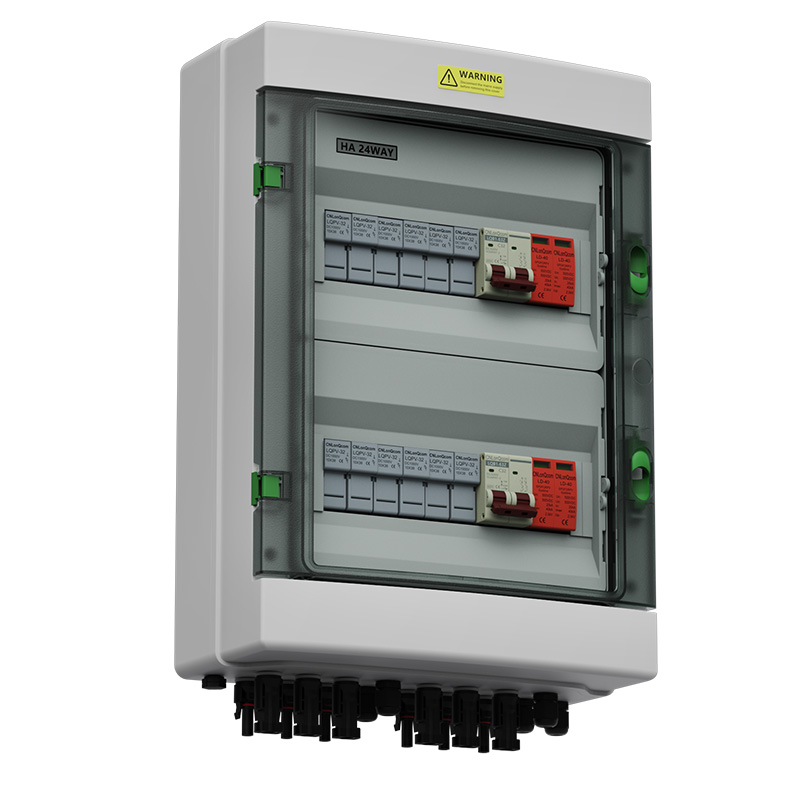 PV Combiner Box 6 w 2 Out DC500V